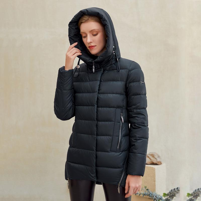 Women’s Hooded Winter Coat – Warm Casual Parka