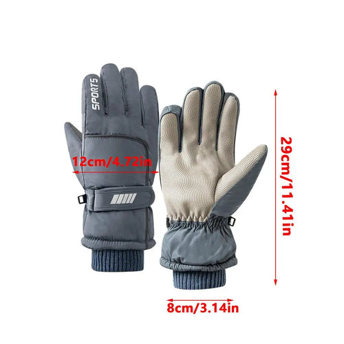 Men’s Winter Waterproof Cycling & Outdoor Sports Gloves