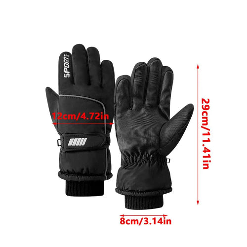 Men’s Winter Waterproof Cycling & Outdoor Sports Gloves