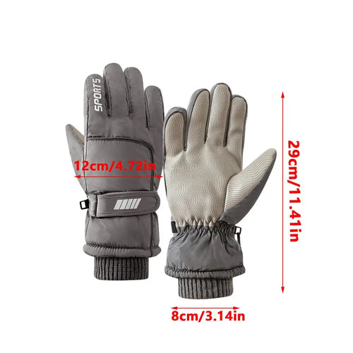 Men’s Winter Waterproof Cycling & Outdoor Sports Gloves