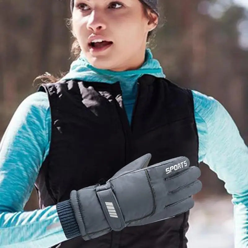 Men’s Winter Waterproof Cycling & Outdoor Sports Gloves