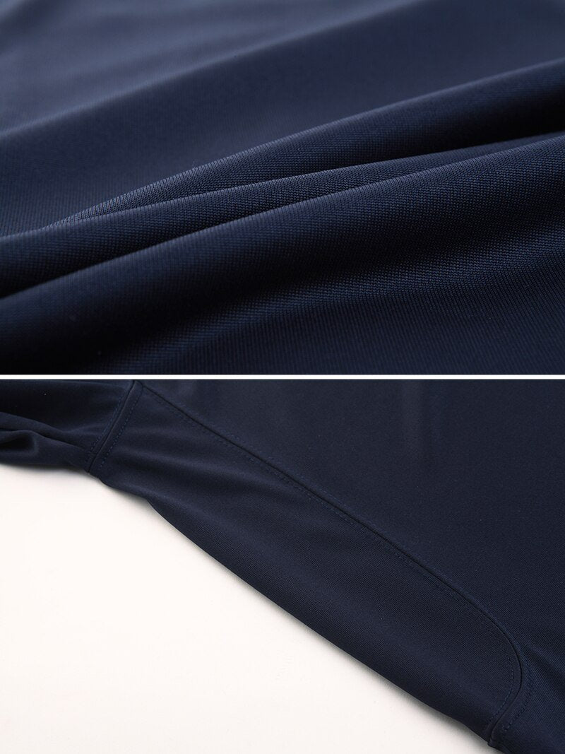 Men’s Long Sleeve Tactical Military Golf Polo Shirt